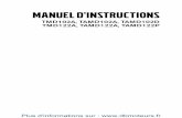 MANUEL D’INSTRUCTIONS - DBMoteurs...2 Introduction Le présent manuel d’instructions fournit des informa-tions dont vous aurez besoin pour faire fonctionner cor-rectement le moteur.