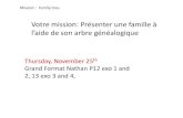 Votre mission: Présenter une famille à l’aide de son arbre ... - …lewebpedagogique.com/.../2010/12/Introducing-my-family1.pdf · 2010. 12. 17. · Votre mission: Présenter