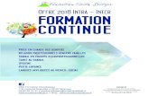 ffre 2018 Intra - Inter FORMATION CONTINUE · Pôle Formation Chantoiseau 118, route de Grenoble u 05107 Briançon 04 92 25 31 31 u crpchantoiseau@fondationseltzer.fr u Blog : ffre