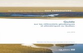 Guide sur les référentiels géodésiques et altimétrique au ......Liste des sigles et acronymes x Guide sur les référentiels géodésiques et altimétriques au Québec HT2.0 Height