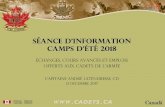 Corps de cadets 2595 Saint-Jean - Séance d’Information camps d’été 2018 · 2017. 12. 14. · Tir de précision gros calibre – phase 1 (TPGC-1) –6 semaines Étoile argent