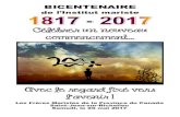 BICENTENAIRE - Maristes · 2017. 5. 29. · Chant : Ubi caritas (J. Berthier) Ubi caritas et amor . Ubi caritas, Deus ibi est. Prière sur les offrandes Seigneur, tu es le Pasteur