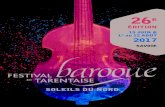 SAVOIE - Festival de TarentaiseReynier Guerrero : violon, Franck-Emmanuel Comte : clavecin. ... Violaine Cochard et Chantal Santon allient leur talent dans ce récital à deux voix,