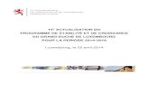 11e actualisation du programme de stabilité et de croissance ......Programme de stabilité et de croissance du Grand-Duché de Luxembourg, 2014-2018 4 En effet, en 2014, le solde