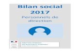Bilan social 2017 - Education · 2019. 11. 15. · BILAN SOCIAL 2017 -5 -8.2 L’avancement de grade des personnels de direction en fonction dans les collectivités d’oute-me et