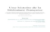 Une histoire de la littérature française · Chansons de Geste (du latin gesta = exploits) : ... L'Université développe un mode de pensée essentiellement basé sur les symboles.