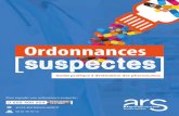 Flyer ordonnances suspectes 2019 · 05 67 76 70 12 ars33-alerte@ars.sante.fr Ordonnances [[Guide pratique à destination des pharmaciens Pour signaler une ordonnance suspecte :