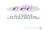 2 CONSEIL ÉCOLE-COLLEGE COLLEGE ROSTANDevreux3-circ.spip.ac-rouen.fr/IMG/pdf/cr_cec_2.pdfAu dernier CEC, professeurs des écoles et professeurs du collège avaient réfléchi ensemble
