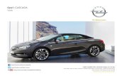 CASCADA - Opel Axocar à La Valentine 0491353535axocar-automobile.com/.../10/Tarifs_FT_CASCADA_my-16.pdf · 2015. 10. 5. · 2 Boîte de vitesses Puiss. admin. TTC TTC BVM 6 8 CV