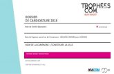 DOSSIER DE CANDIDATURE 2018 · Plaquette Institutionnelle. 8 LES VISUELS CANDIDATURE TROPHÉES DE LA COM SUD OUEST 2018 Campagne Digital Gates Aéroport Toulouse. 8 LES VISUELS CANDIDATURE