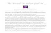 LES 7 RAYONS ET LA FLAMME VIOLETTE - Harmonie-Vieharmonie-vie.fr/wp-content/uploads/2013/03/les-7-rayons-et-la-fv.pdf · jaune, rose, blanc, vert, rubis et or, et le violet (la fameuse