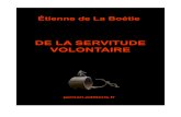 SOMMAIRE · servitude volontaire”, Présentation par Simone Goyard-Fabre (127 p.). Texte du manuscrit De Mesmes, établi par Paul Bonnefon, avec quelques corrections. 2018 : “La