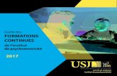 Guide des FORMATIONS CONTINUES - USJ · 2017. 1. 9. · STAKIA- BHK ADO- DTVP 3 • Présentation Objectifs : • Former les participants à la passation des tests : - AKIAST : Soullam