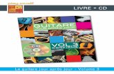LIVRE + CD · 2015. 12. 31. · • Règles d'utilisation des gammes et arpèges • Les substitutions d'accords • Les cadences II - V - I, MA et m • Les modes • Le blues moderne