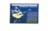 Amélie Veille - Chanteuse Auteure, compositrice et interprète · 2013. 7. 30. · Amelie Veille en spectacle l'Astral le 2' juin h 30, Première partie; Stephane Çóté.. sion