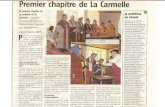 La Carmelle · 2015. 4. 4. · chapitre s'est terminé par Li le serment du carmélien, Bia Bouquet magnifique- ment interprété par la fan- fare royale Saint-Laurent de Matagne-la-Grande.