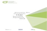 Annuaire des structures &AM · 2020. 10. 30. · 3-17 FAM -CH SAINTONGE Gestionnaire : CH de Saintonge Adresse : 80 Route de la Turpaudiere, 17100 LA CHAPELLE DES POTS Téléphone