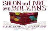 Salon du Livre des Balkans 2019ekladata.com/BnUr8tlzwQSqkIu7qGgV74rjwY8.pdf · 2019. 4. 10. · Tatiana Tibuleac, Athanase Popov, Henri Jacolin, Richard Tchélébidès Sonia Ristic,