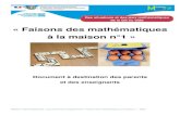 « Faisons des mathématiques à la maison n°1ien-montreuil2.circo.ac-creteil.fr/IMG/pdf/faisons... · Mission mathématiques 93 – document d’accompagnement « Faisons des mathématiques