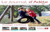 Association Adèle de Glaubitz - PortailLe journal d’Adèle #14 / DÉCEMBRE 2018 / 3 Le Journal d’Adèle - Novembre 2018 - N°14 - Une publication de l’Association Adèle de