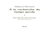 À la recherche du temps perdu I - Ebooks gratuitsMarcel Proust (1871-1922) À la recherche du temps perdu I Du côté de chez Swann (Première partie) La Bibliothèque électronique
