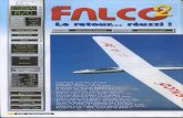 Freeclaudel.dopp.free.fr/Les_planeurs/Aeromodeles... · Le nez court du Falco 2 peut aussi recevoir un moteur électrique. Reprenant le fuselage du Palio, le Falco 2 utilise une aile
