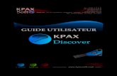 KPAX Guide utilisateur-FR-Version 1.3.17download.bluemega.fr/download/kpax_discover/KPAX Guide utilisate… · 17! Version!KPAX!1.3.17! IV.!SCAN!AVANCE!! Dans! certains! environnements!