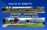 PORTES OUVERTES Samedi 16 mars 2019...- Continuité avec le lycée Berthollet --Demande à formuler dans le dossier -d’inscription (fiche) -LES LANGUES VIVANTES . LES LANGUES VIVANTES