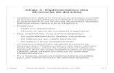 Chap. 5: Implémentation des structures de donnéeslatl.unige.ch/info2/Cours/(5)Implementation.pdf · 2005. 11. 8. · L. Nerima Faculté des lettres - Université de Genève - juin