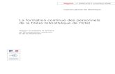 formation continue 16-12 · 2013. 7. 25. · INSTITUT NATIONAL DES ETUDES TERRITORIALES - Madame Marion Bertrand, ... - Madame Jacqueline Sanson, Directrice générale - Monsieur
