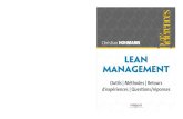 R Références · 2020. 8. 6. · Cet ouvrage revisite les fondamentaux du Lean pour faire du top management les initiateurs et les contributeurs de la transformation Lean dans l’entreprise.