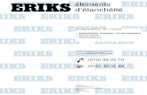ERIKS - elements d etancheite - elements d... · éléments . d’étanchéité. programme de vente • étanchéité statique et dynamique • joints plats • élastomères (010)