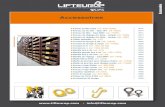 Accessoires - Lifteurop · 2017. 11. 23. · Accessoires Accessoires z info@lifteurop.com z Anneau de tête ovale (ref : 9351-9352) AC1a z Anneau de de tête - Type OFT (ref : 9353)