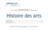 Médiathèque du CDDP de Meurthe-et-Moselle - Le réseau de … · 2013. 10. 24. · d'art relève de plusieurs champs disciplinaires : histoire de l'art ou des arts, arts plastiques,