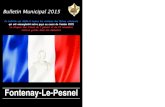 Mise en page 1 - FONTENAY-LE-PESNEL · 2016. 2. 9. · Fontenay-le-Pesnel/Page 9 LESTRAVAUX LESYNDICATD’EPURATIONETLESIVOS Page 8 / Fontenay-le-Pesnel 2015 PROJET2016: Réseau eaux
