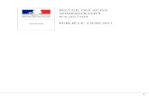 Internet des Services de l'Etat Ardennes - RECUEIL DES ACTES ADMINISTRATIFS N°8-2017 ... · 2017. 6. 2. · sur l emploi de directeur régional adjoint, chargé des fonctions de