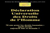 Déclaration Universelle des Droits de l’Homme · adopté la Déclaration universelle des droits de l’homme à Paris au Palais de Chaillot (résolution 217 A (III)). Pour commémorer