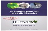 La solution pour vos produits Vinicoles - Burnap · 2019. 2. 5. · Fiabilité et facilité d’installation, d’emploi et d’entretien CARACTÉRISTIQUES RÉF 32624E100 ST 100 Débit/heure