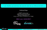 INSA de Lyon - Les maths au service du secret (et de sa …scd.docinsa.insa-lyon.fr/sites/docinsa.insa-lyon.fr/... · 2017. 1. 11. · Vocabulaire Cryptologie I kruptìc caché I
