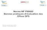 Norme NF P99600 - Carsat Nord-estNorme NF P 99600 Bonnes pratiques de consultation et d'évaluation des offres de coordonnateurs sécurité et protection de la santé à l'attention