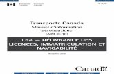 LRA - Manuel d’information aéronautique – AIM 2020-2 · 2020. 10. 1. · AIM de TC le 8 octobre 2020 MANUEL D’INFORMATION AÉRONAUTIQUE DE TRANSPORTS CANADA (AIM DE TC) EXPLICATION