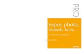 PHOTOGRAPHE Expos photo, - fnac-static.com · 2018. 6. 7. · Expos photo, festivals, livres… Nombreux sont les photographes pro qui, en plus de leur présence active sur les Éric