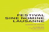 FSN 2015 dossier de presse - Lausanne...culturel et touristique de la région. Chaque édition met en lumière le répertoire de musique de chambre sous un angle différent. Ce choix