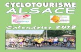 CYCLOTOURISME ALSACE - FFCT Grand Est · 2018. 1. 31. · Les Grands Evènements en Alsace ----- Pages 14 à 26 La TMV® : Traversée du Massif Vosgien à VTT ... SNEJ du 8 au 15