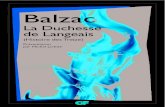 HISTOIRE DES TREIZE LA DUCHESSE DE LANGEAIS 2018. 4. 12.آ  BALZAC HISTOIRE DES TREIZE LA DUCHESSE DE