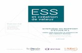 ESS · 2018. 6. 15. · Mettre l'évaluation au service de l'innovation sociale Dans tous les domaines où agissent les acteus de l’ESS (lutte conte l'exclusion, éducation, insetion