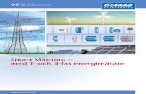 Smart Mätning – med 1- och 3-fas energimätare · PDF file 2017. 6. 13. · 3 Så prisvärt och utan extrakostnader med Smart Mätning: 1 fas energimätar-displayen EVA12 (sida