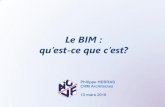 18/20 CROA Auvergne BIM - AICVF(objectif à atteindre) Le « BIM manager » compile, mutualise et établit des rapports de synthèse. (expérimentée sur des projets, il va devenir