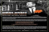 TAXI PROMO - Promotion radio | Relations de presse ...€¦ · OUVRE TON CŒUR NOUVEL EXTRAIT RADIO Montréal, le 27 février 2017 - DOMINIC DAGENAIS lance aujourd'hui OUVRE TON CŒUR,