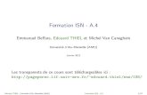 Formation ISN - Aedouard.thiel/ens/ISN/...du langage (graphes, arbres, etc) dans des biblioth`eques. Edouard THIEL, Universit´e d’Aix-Marseille (AMU) Formation ISN - A.4 8/37 Op´erateurs